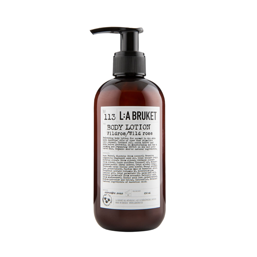 L:A Bruket 113 Body Lotion Wild Rose