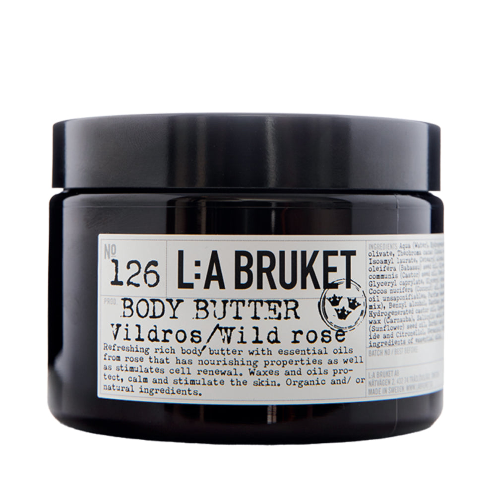 L:A Bruket 126 Body Butter Wild Rose