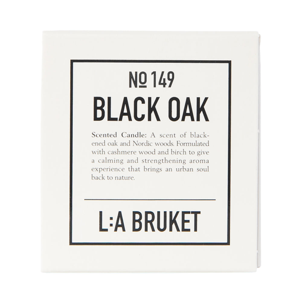 L:A Bruket 149 Scented Candle Black Oak