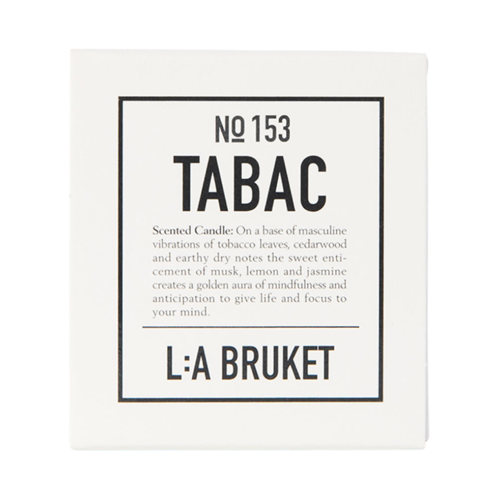 L:A Bruket 153 Scented Candle Tabac
