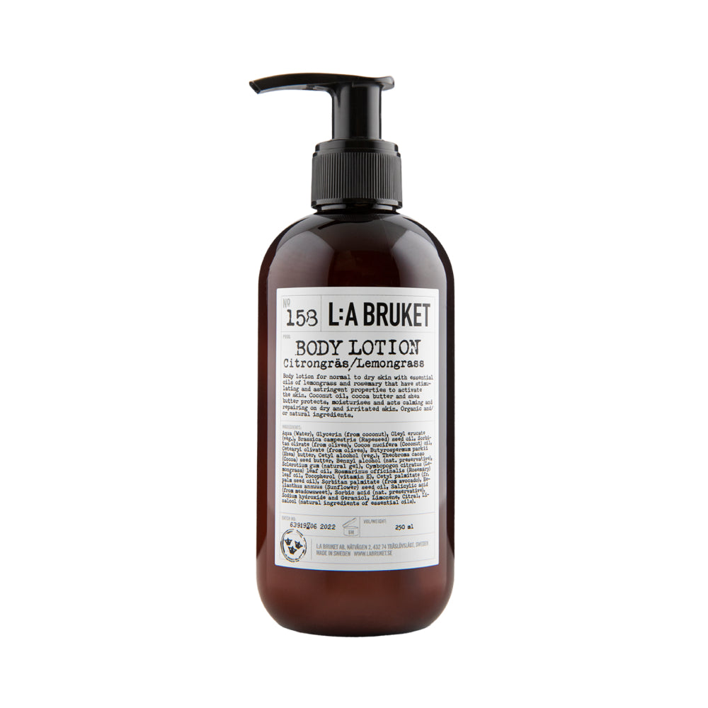 L:A Bruket 158 Body Lotion Lemongrass