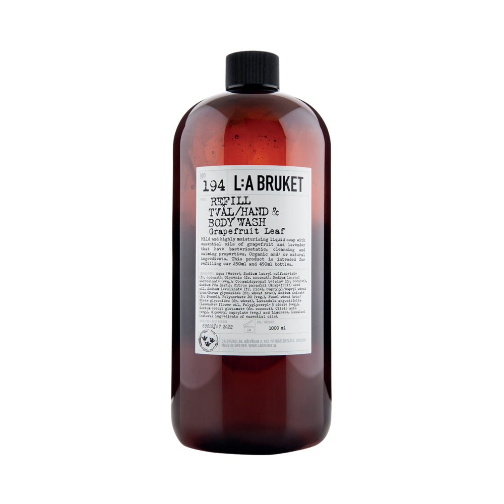 L:A Bruket 194 Hand & Body Wash Grapefruit Leaf