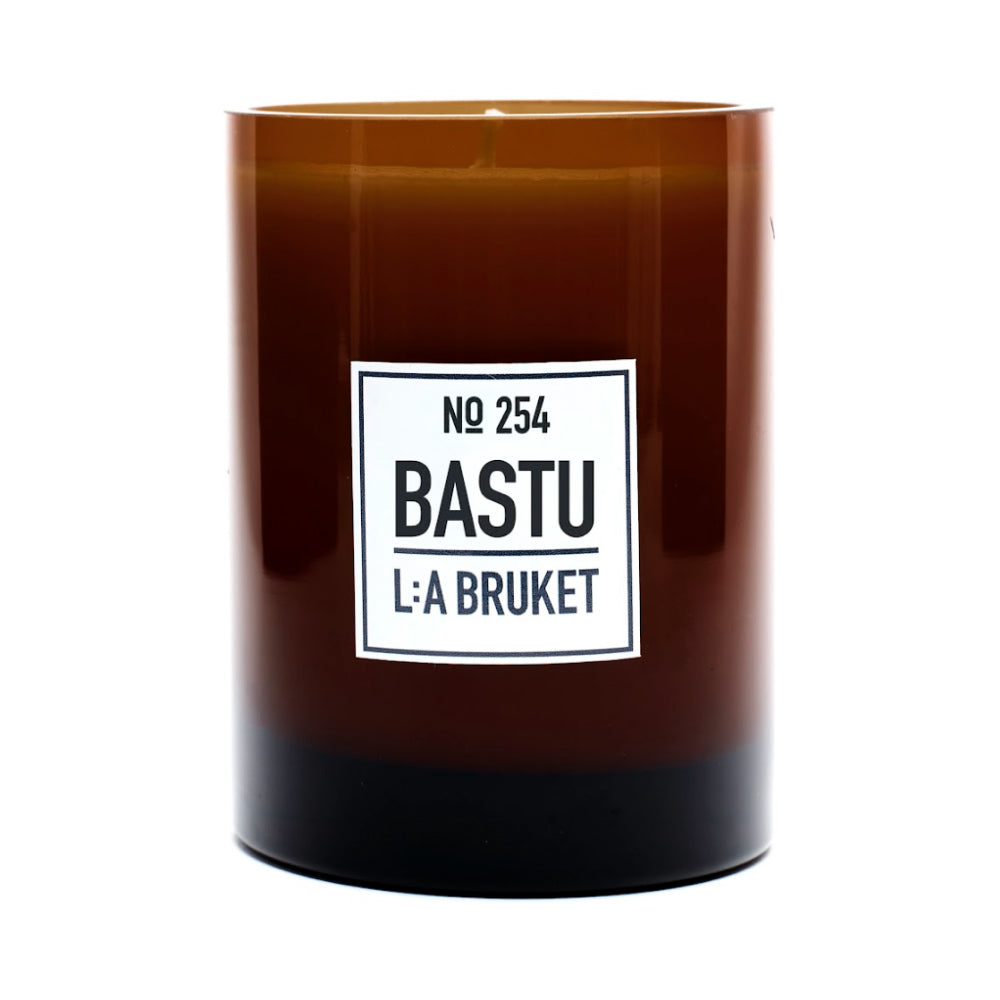 L:A Bruket 254 Scented Candle Bastu