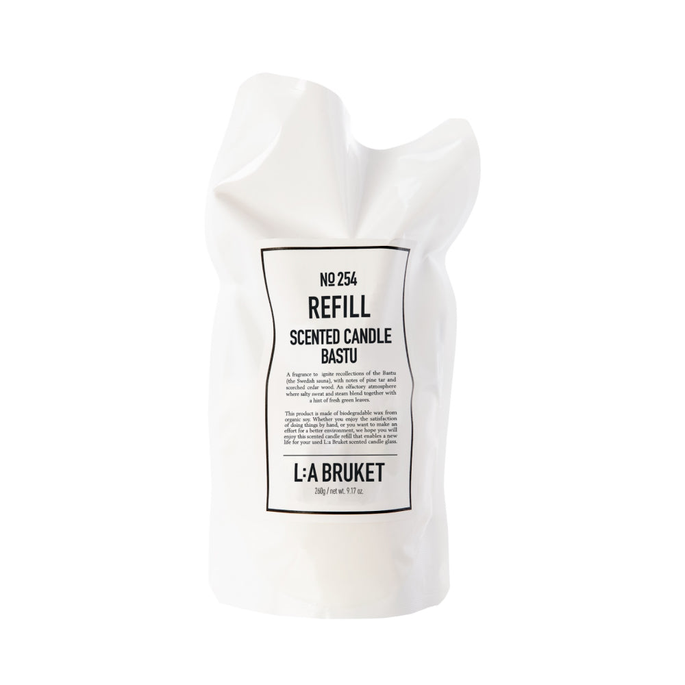 L:A Bruket 254 Scented Candle Bastu