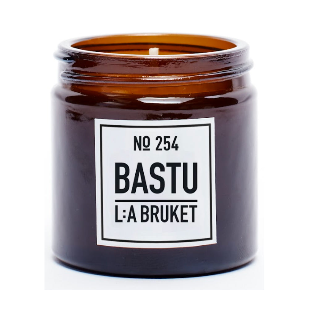 L:A Bruket 254 Scented Candle Bastu