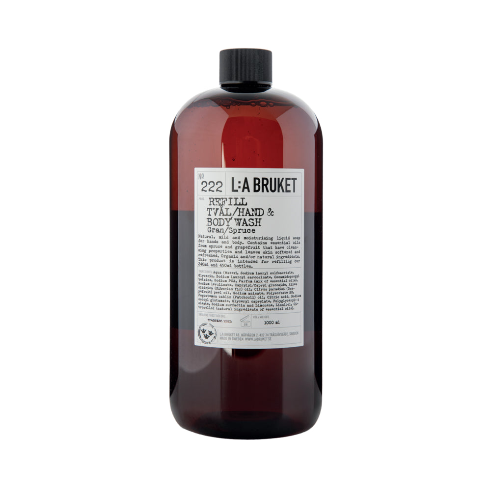 L:A Bruket 222 Hand & Body Wash Spruce