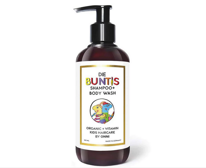 ONNI Die Buntis Organic Kids Vitamin Shampoo + Body Wash