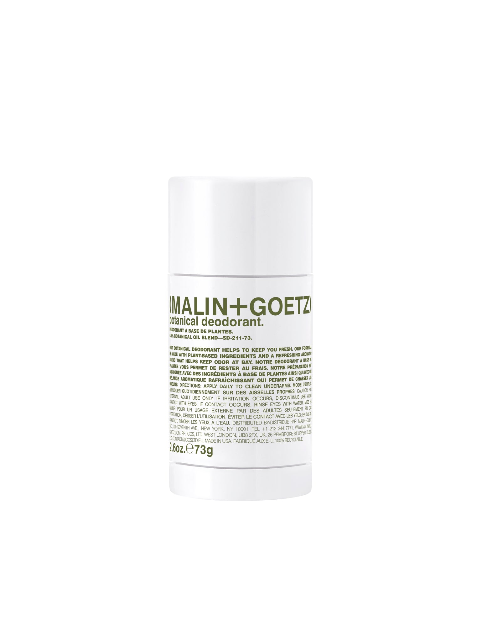 Malin + Goetz Botanical Deodorant