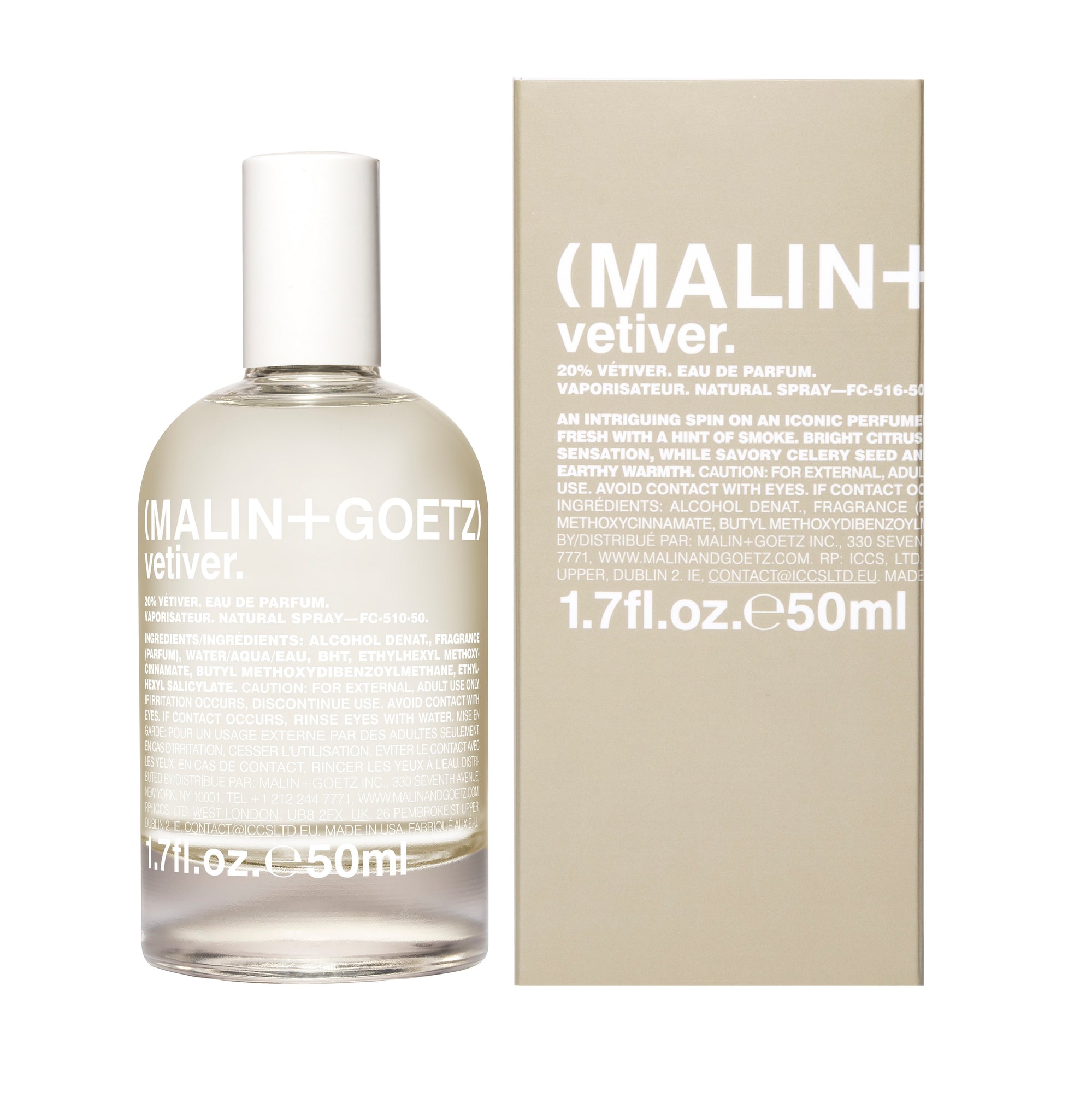Malin + Goetz Vetiver Eau De Parfum