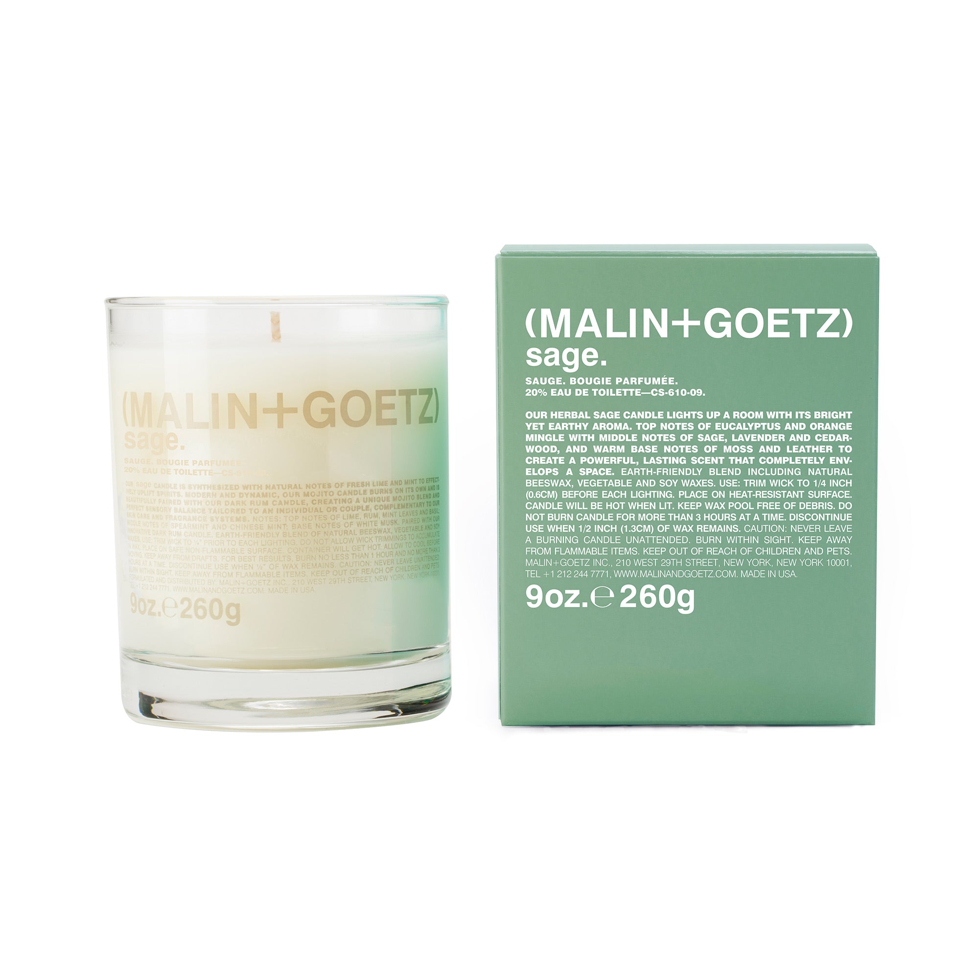 Malin + Goetz Sage Candle