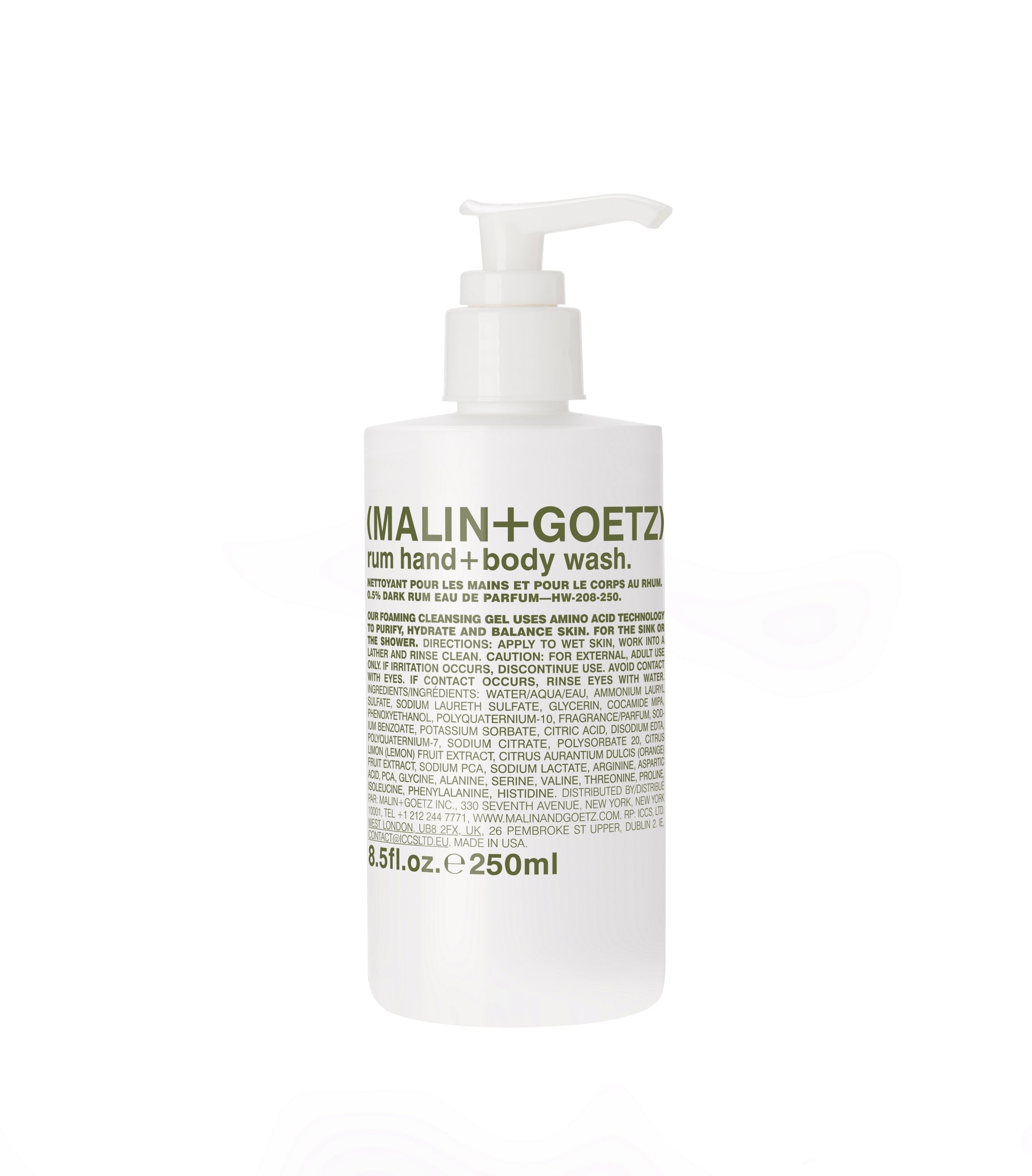 Malin + Goetz Rum Hand + Body Wash