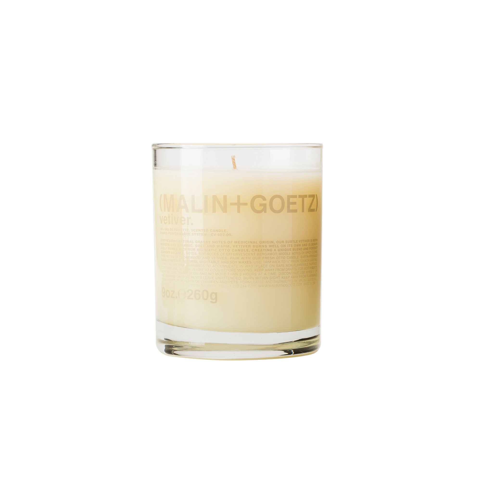 Malin + Goetz Vetiver Candle