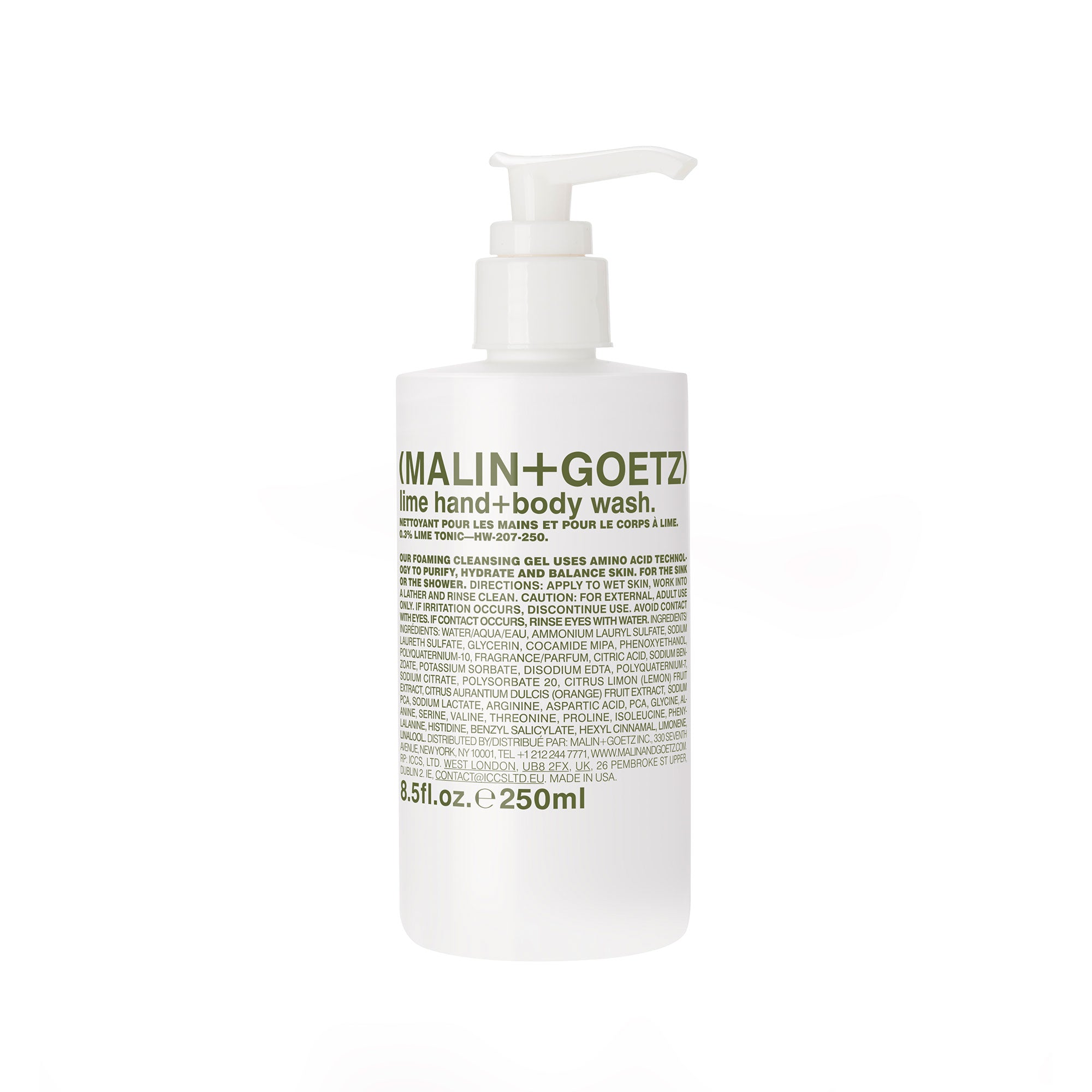 Malin + Goetz Lime Hand + Body Wash