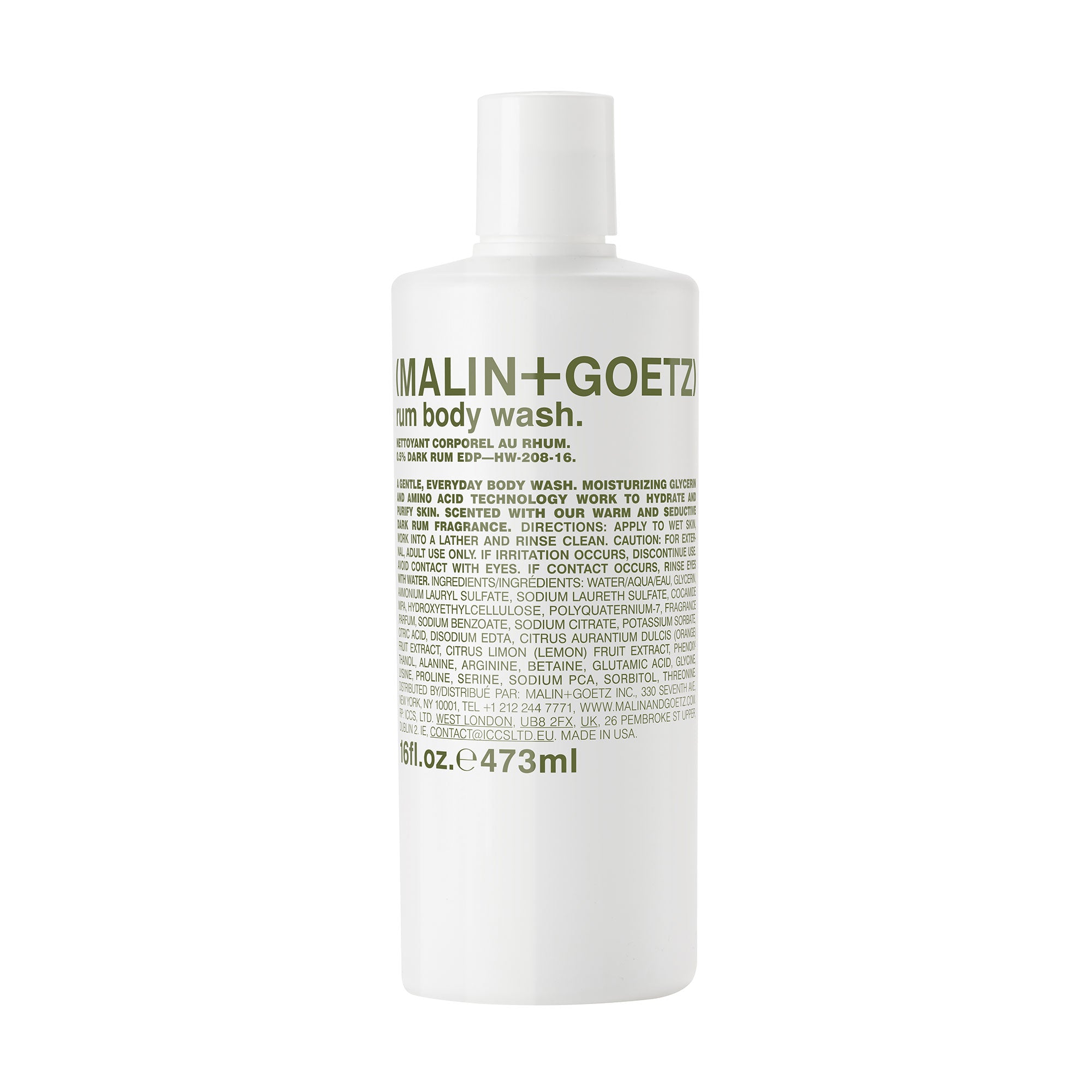 Malin + Goetz Rum Hand + Body Wash