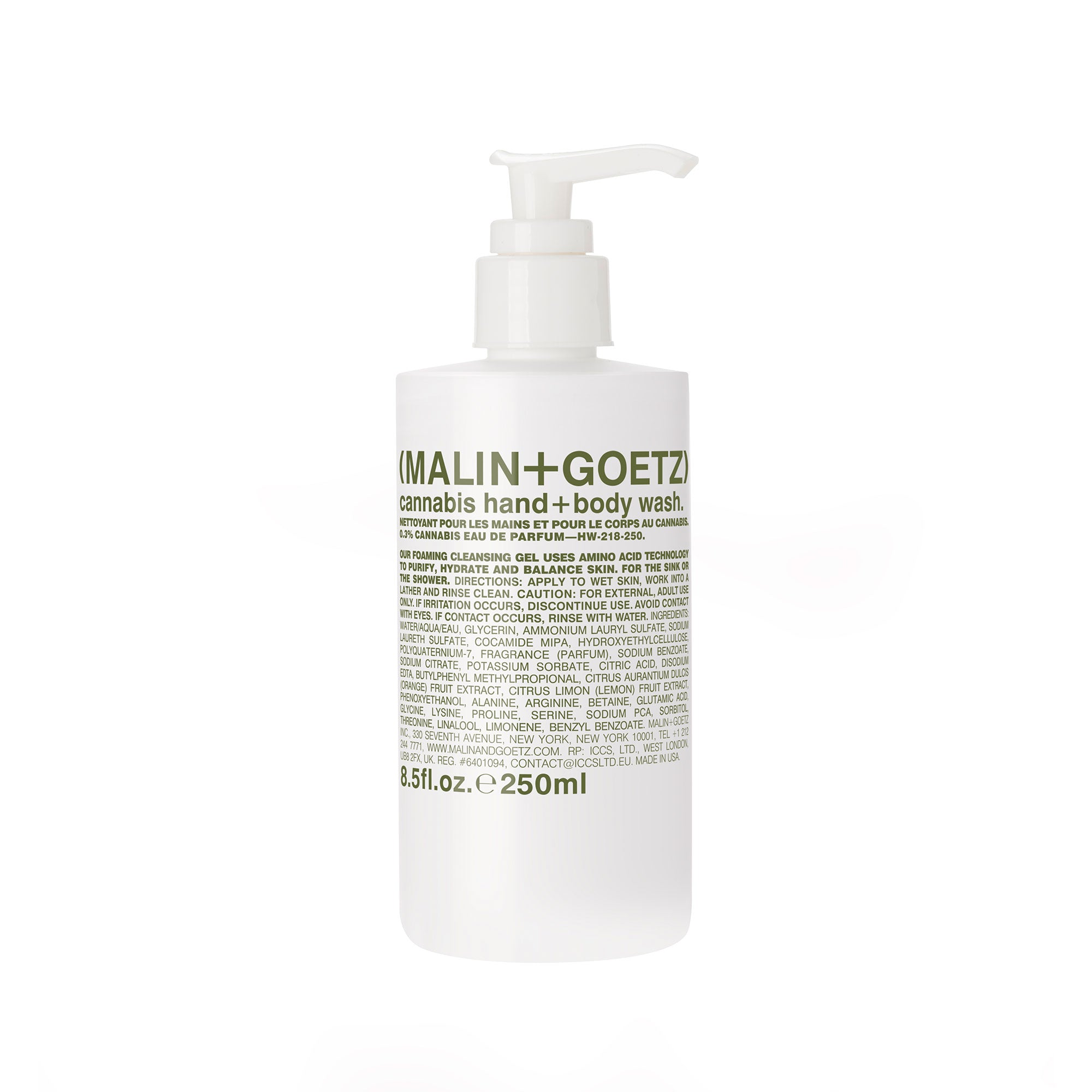 Malin + Goetz Cannabis Hand + Body Wash